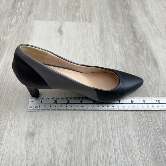 Sandra Venditti Milan Women's Pointed Toe Kitten Hells Black/Grey Size 6 Women - Picture 9 of 12